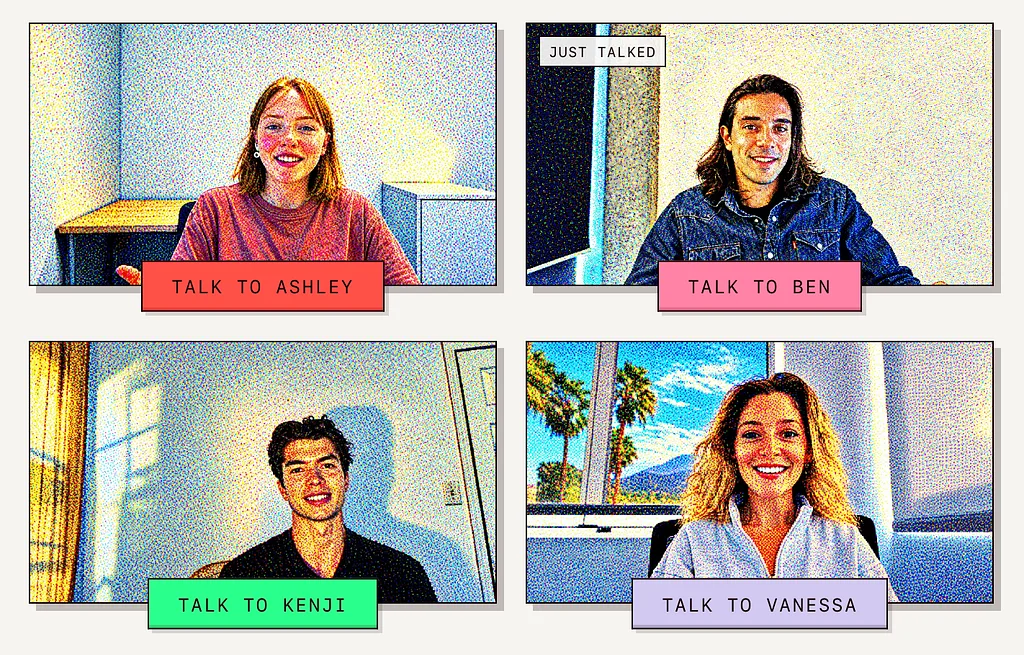 The 4 pals I spoke to
